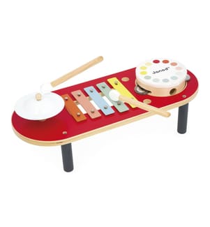 Musikalischer Konfetti-Tisch
