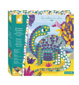 Kreativ-Set Dinosaurier Mosaik, Alter 4+