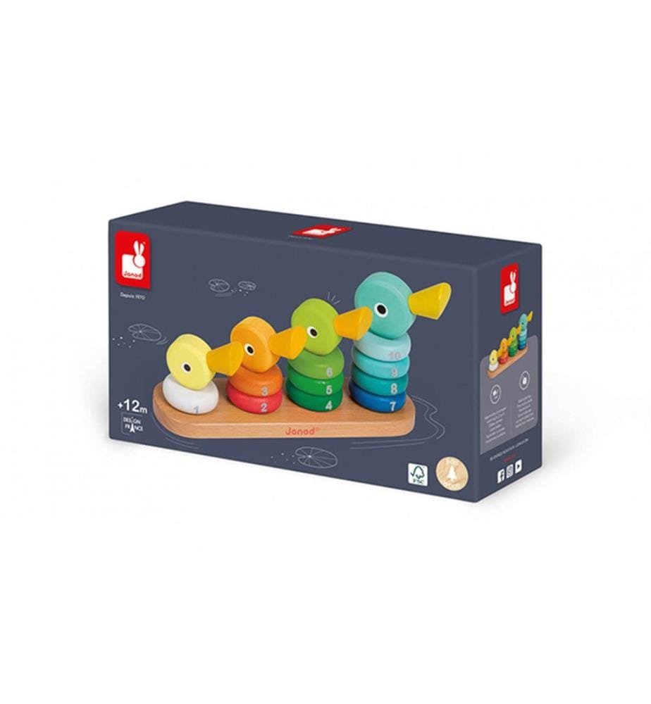 Stapelspiel Entenfamilie