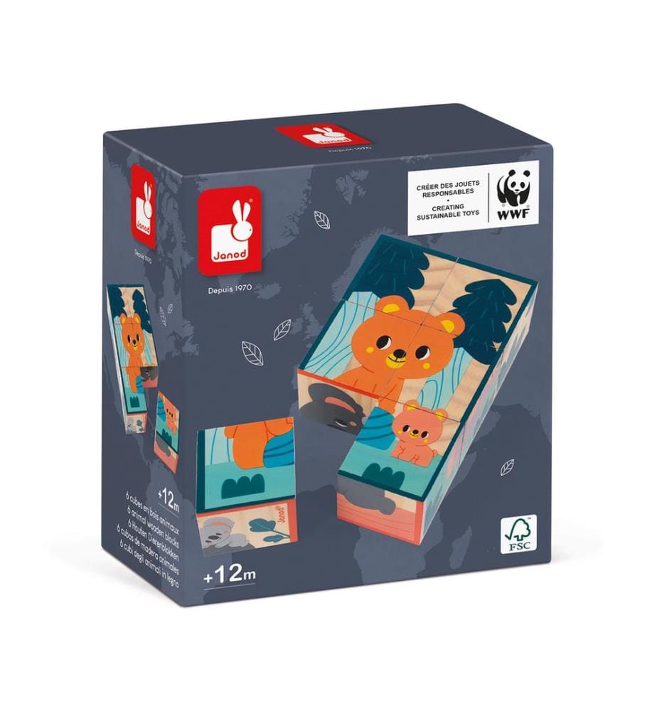 WWF 6 Motiv-Bausteine Tiere