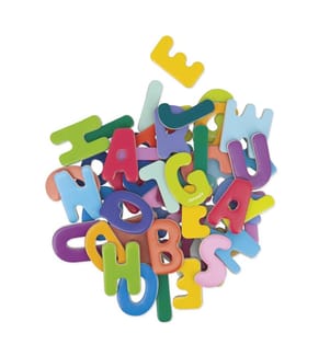 Magnetisches Alphabet