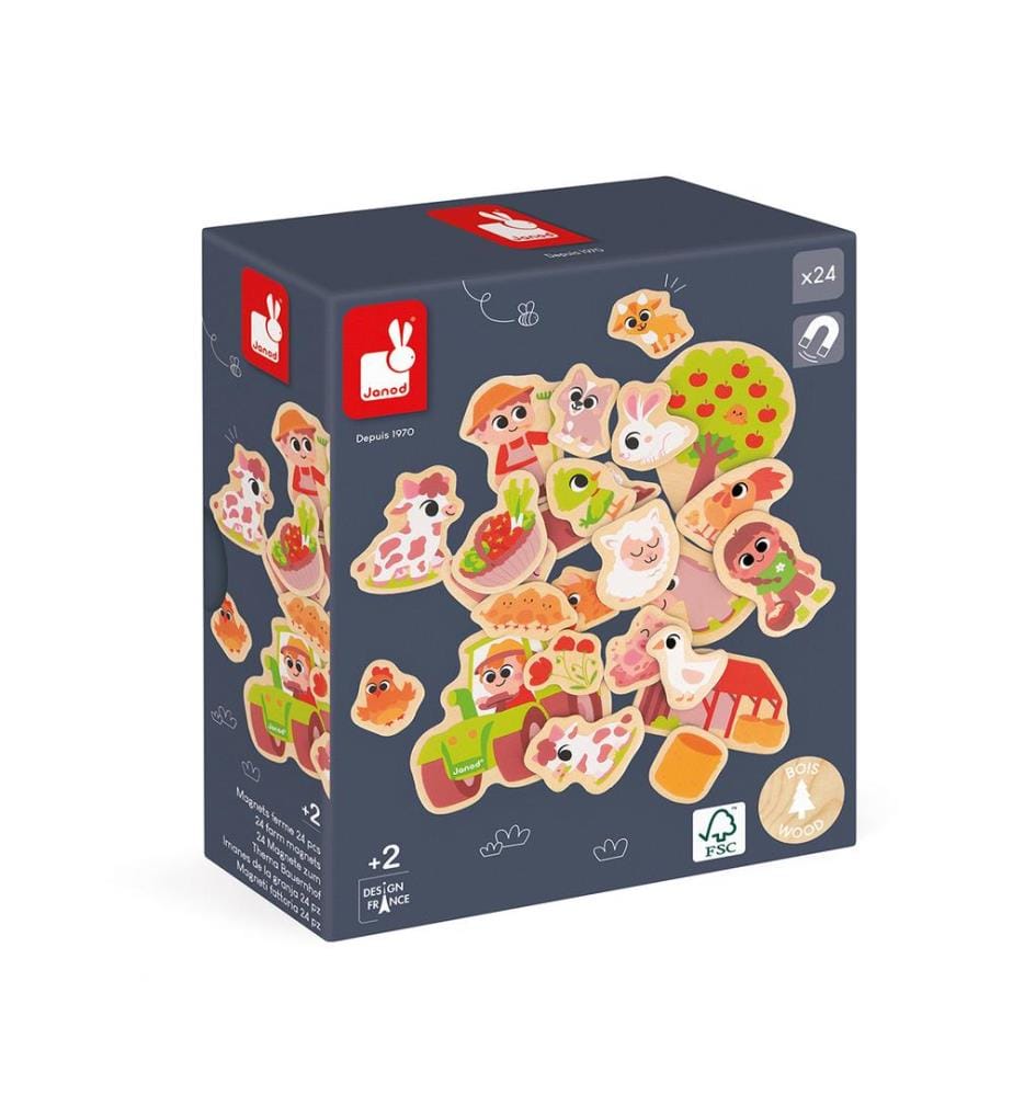 24 Magnete Bauernhof