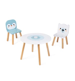 Tisch und 2 Stühle Polar