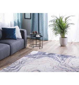 Teppich GEBZE Blau 140 x 200 cm