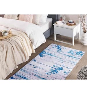 Teppich BURDUR Blau 80 x 150 cm