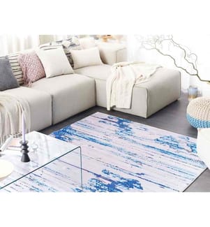 Teppich BURDUR Blau 140 x 200 cm