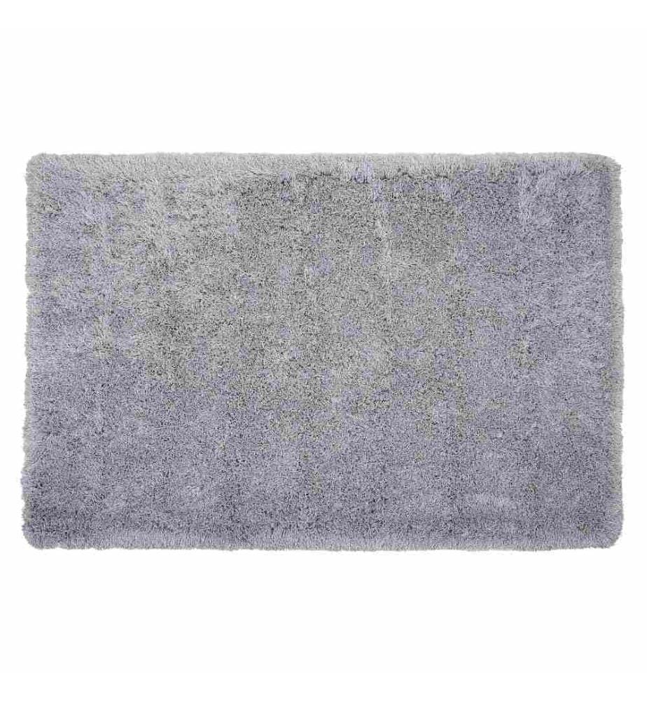 Tapis à poils longs CIDE Gris clair 140 x 200 cm