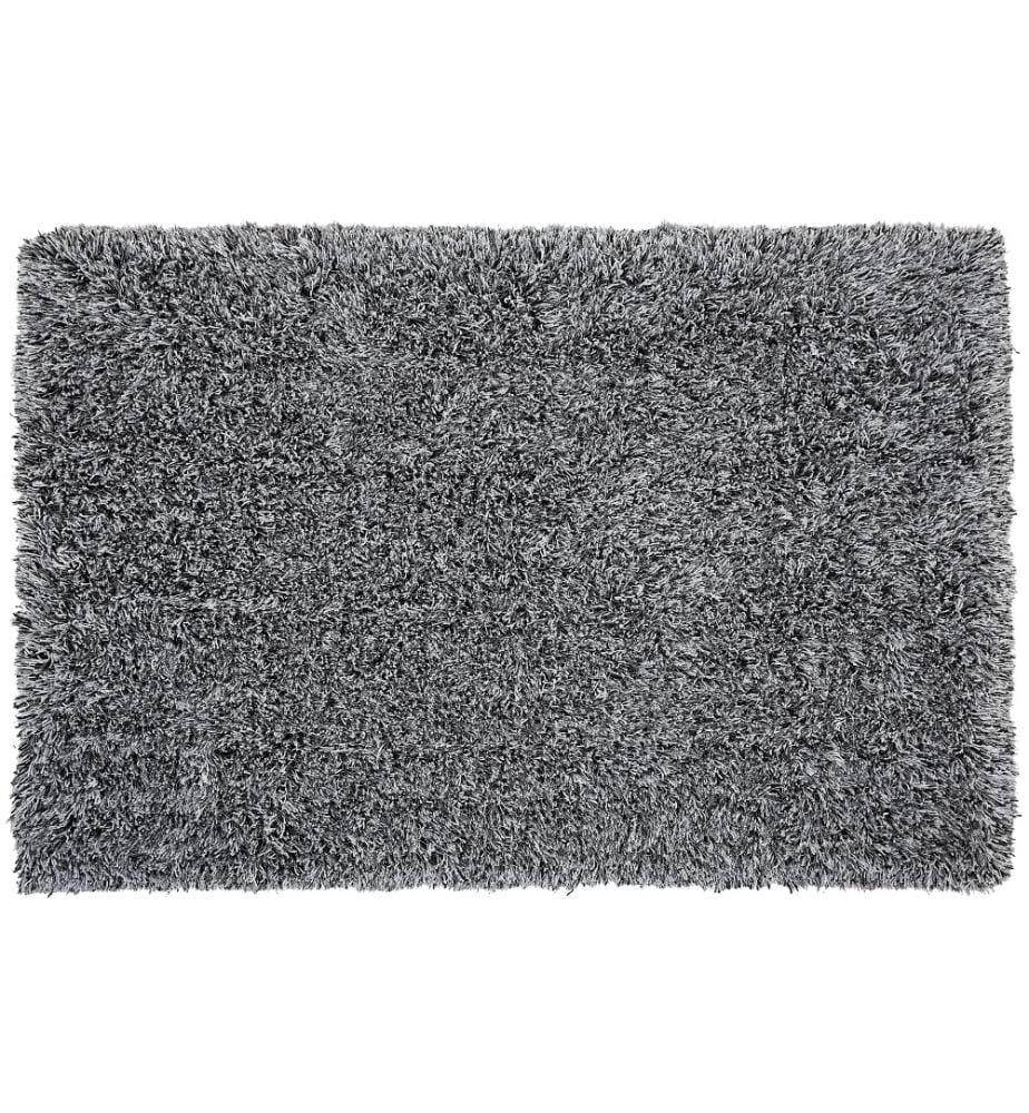 Tapis à poils longs CIDE Noir/blanc 200 x 300 cm