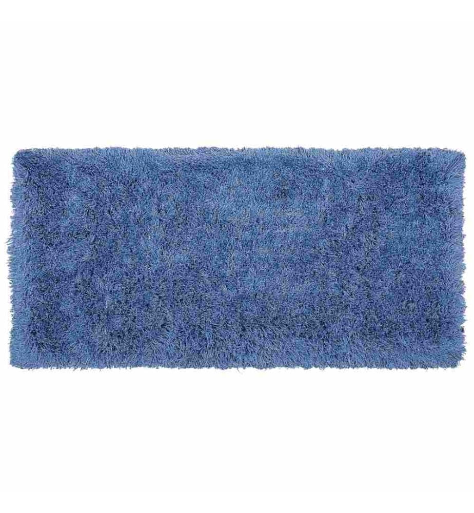 Tapis à poils longs CIDE Bleu 80 x 150 cm
