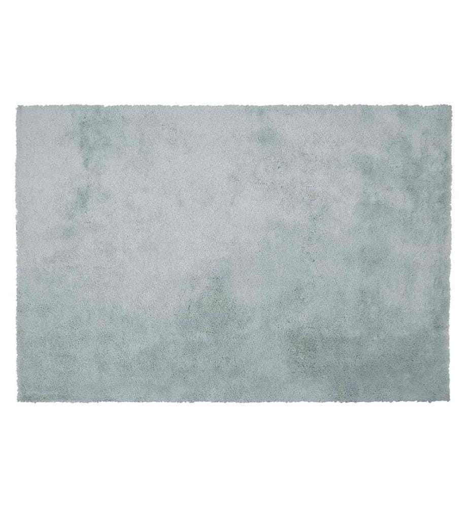 Tapis Épais 140 x 200 cm en Tissu Coton Vert Doux au Toucher pour Chambre et Salon Moderne