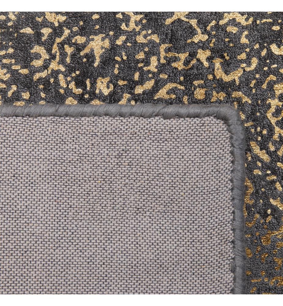 Tapis ESEL Doré 140 x 200 cm Soie artificielle