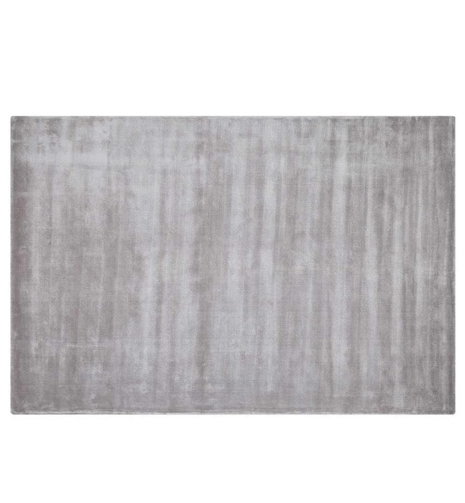 Tapis GESI II Gris clair 140 x 200 cm Soie artificielle