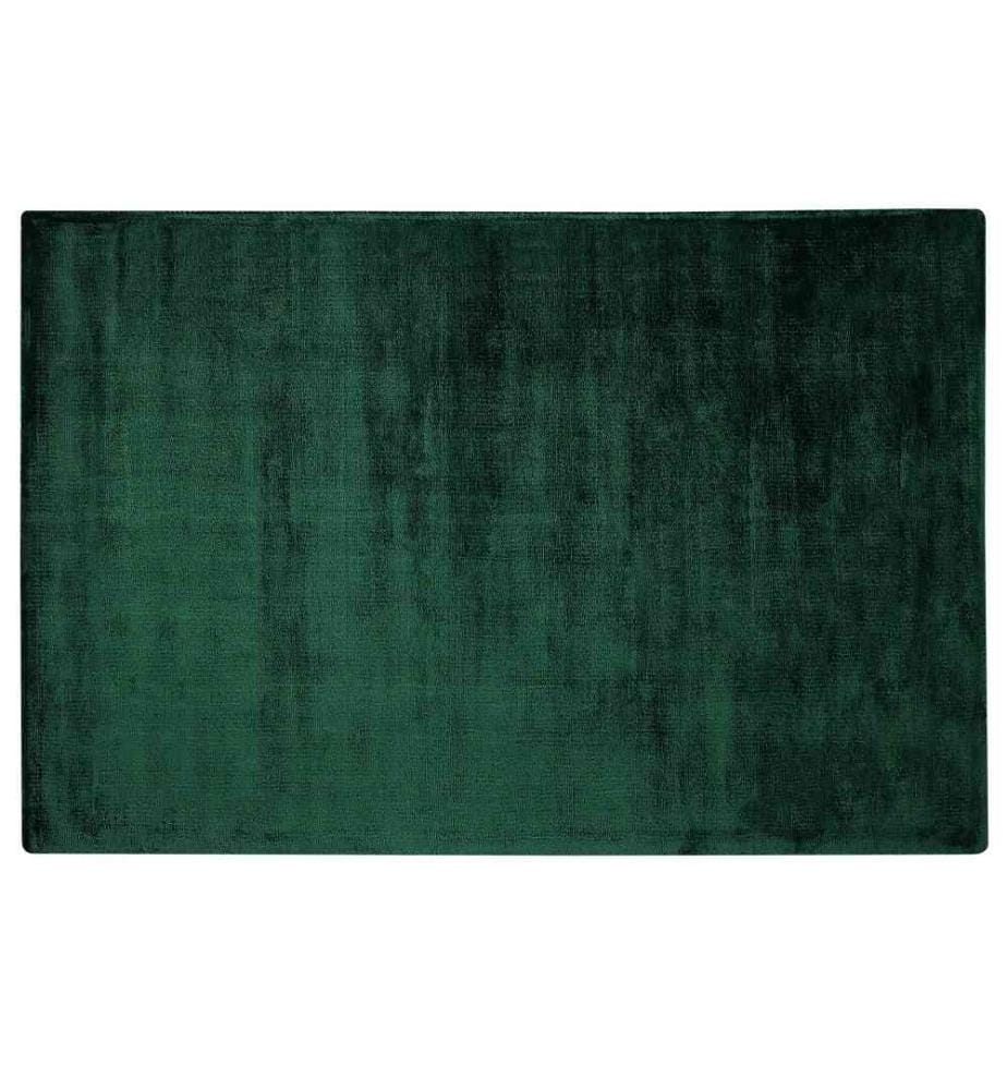 Tapis GESI II Vert foncé 140 x 200 cm Soie artificielle