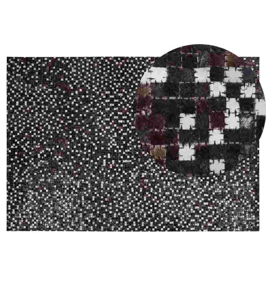 Tapis AKKESE Marron 140 x 200 cm Cuir