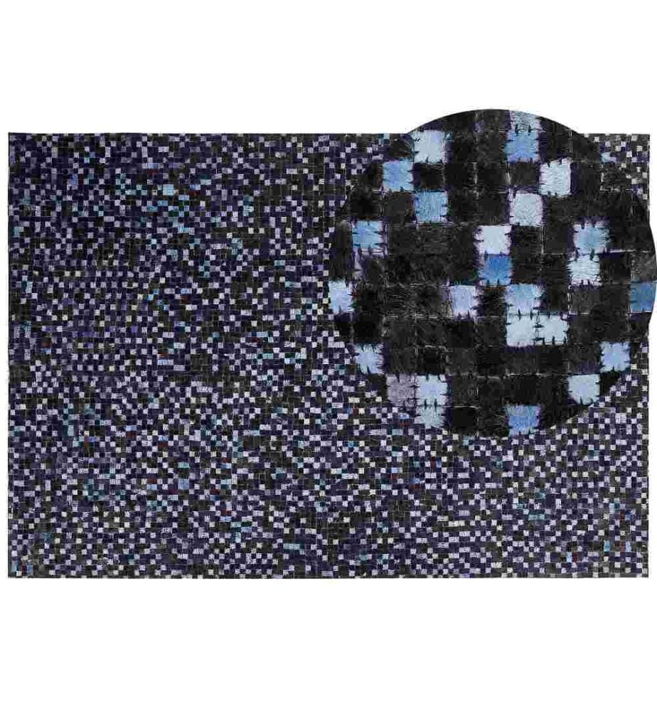 Tapis IKISU Marron foncé 160 x 230 cm Cuir