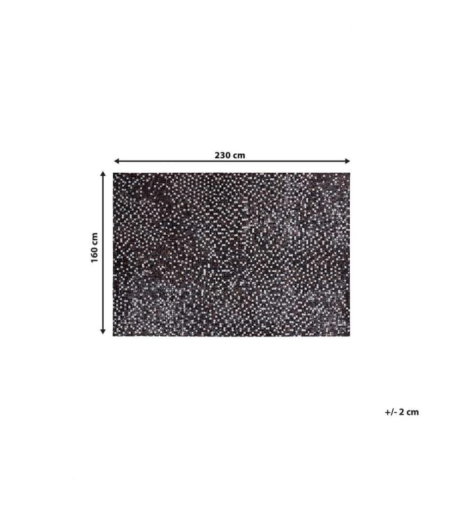 Tapis AKKESE Marron 160 x 230 cm Cuir