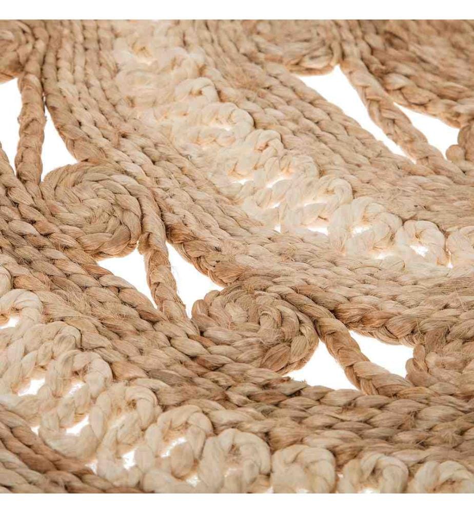 Teppich GOYNE Beige ø 140 cm Jute