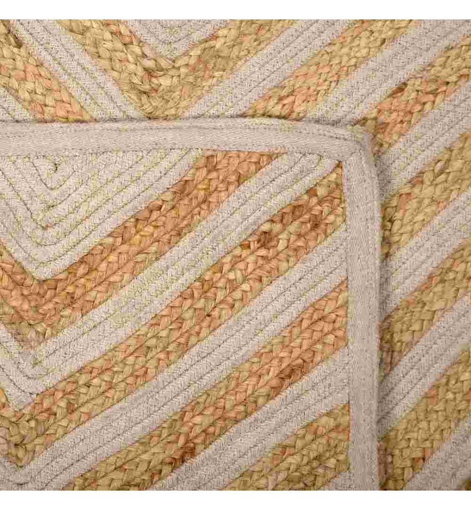 Teppich PIRLI Beige 80 x 150 cm Jute