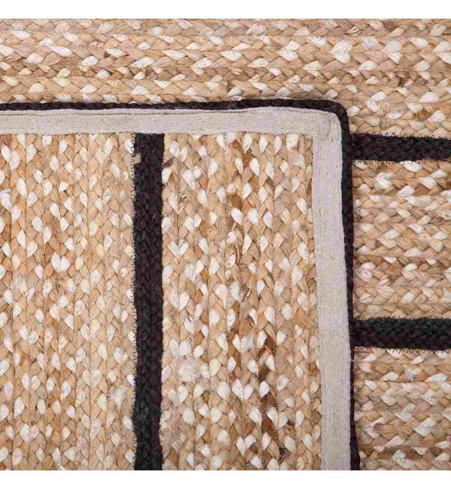 Tapis KARADONA Beige 80 x 150 cm Jute