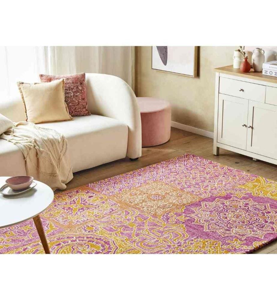 Tapis AVANOS Rose 140 x 200 cm Laine