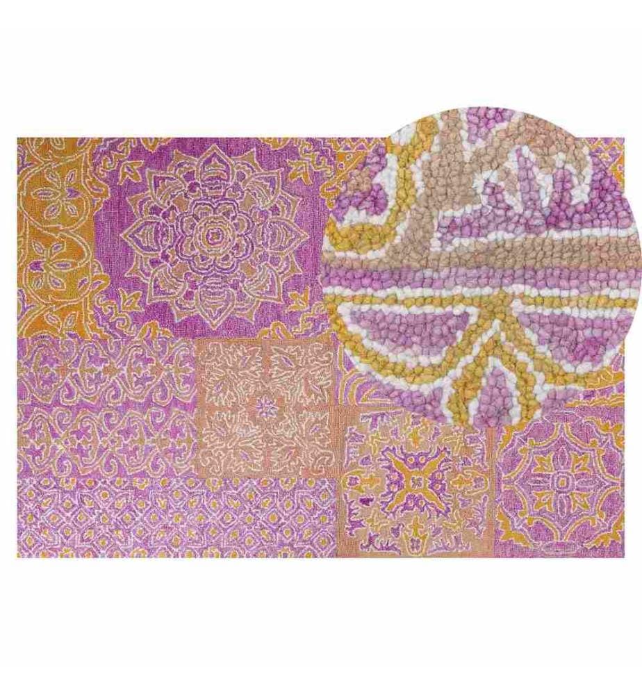 Tapis AVANOS Rose 140 x 200 cm Laine