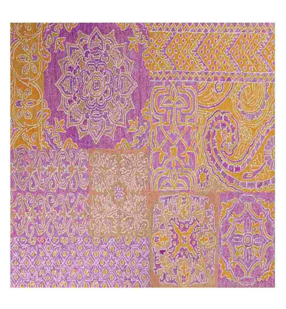 Tapis AVANOS Rose 200 x 200 cm Laine