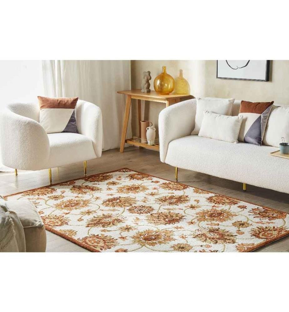 Tapis EZINE Beige 160 x 230 cm Laine