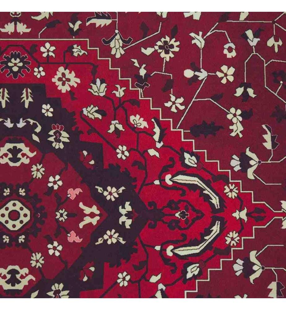 Teppich VADKADAM Dunkelrot 80 x 300 cm