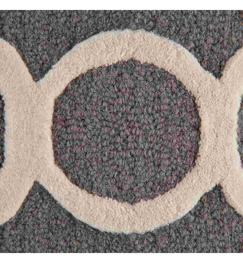 Tapis ZILE Gris 140 x 200 cm Laine