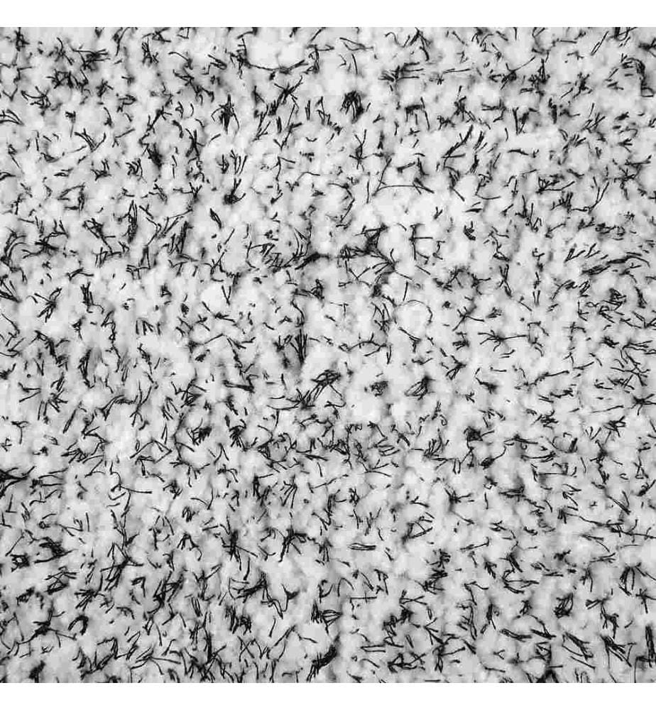 Shaggy-Teppich DEMRE Grau 160 x 230 cm
