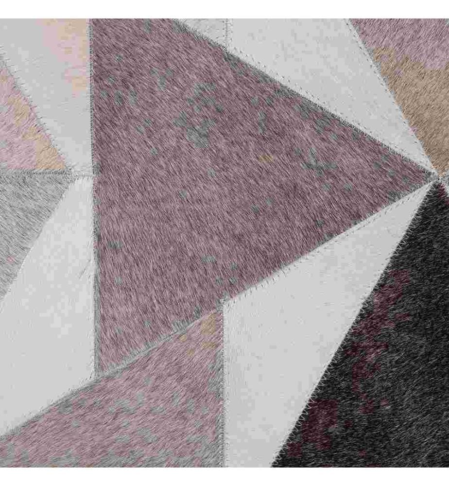 Tapis ALAKA Gris 160 x 230 cm Cuir