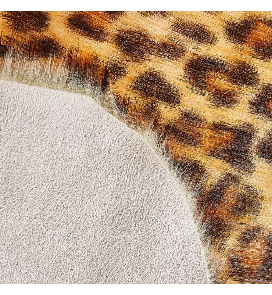 Tapis en fausse fourrure NAMBUNG Marron 60 x 90 cm