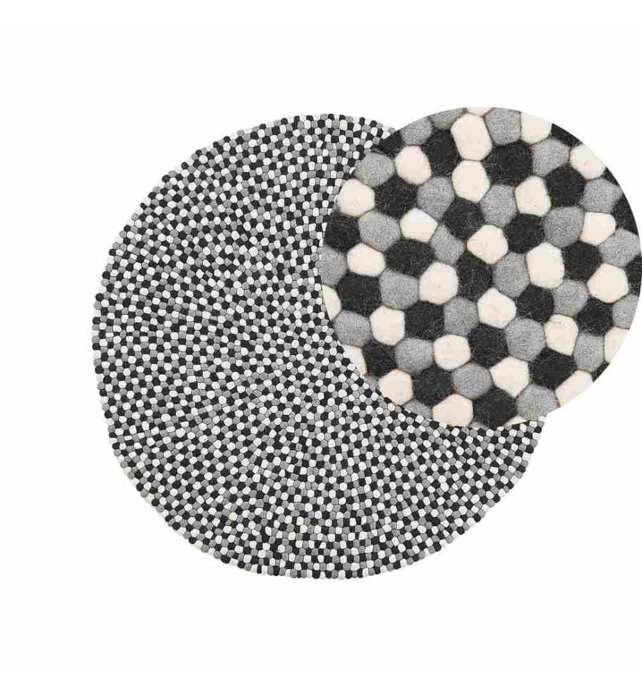 Tapis PENEK Multicolore ø 140 cm Laine