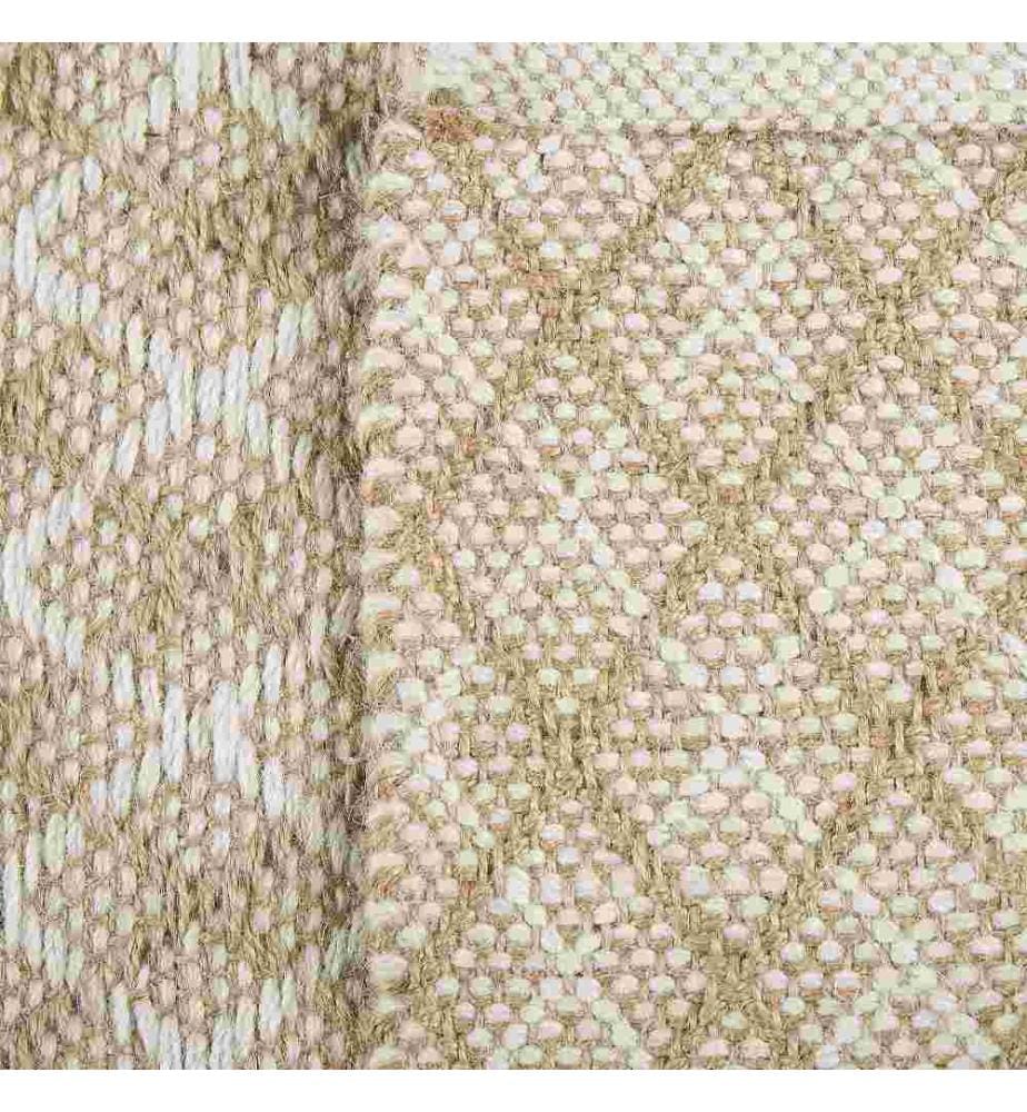 Teppich AKBEZ Hellbeige 50 x 80 cm Jute