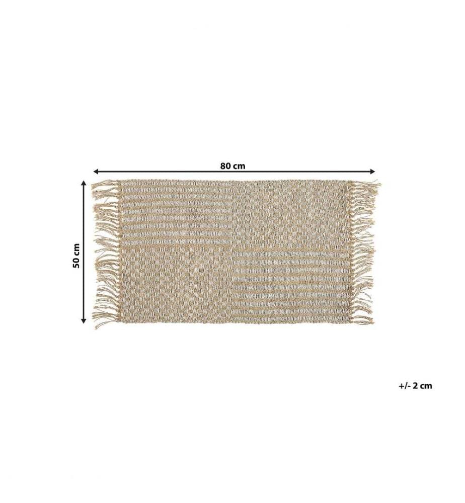Tapis ADABAG Beige 50 x 80 cm Jute