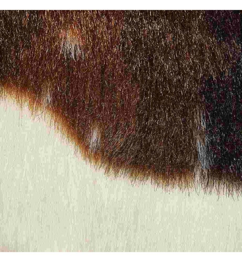 Faux cuir de vache NAMBUNG Marron 60 x 90 cm