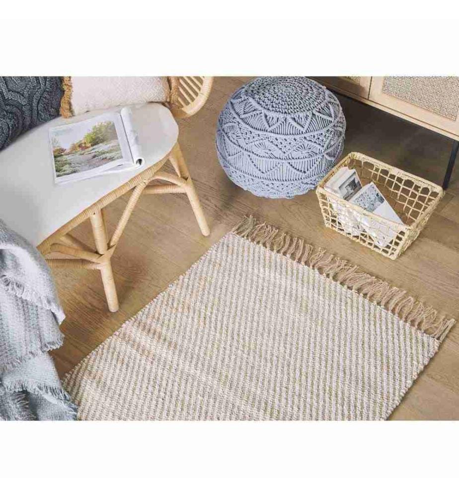 Tapis ALADAG Beige 80 x 150 cm Jute
