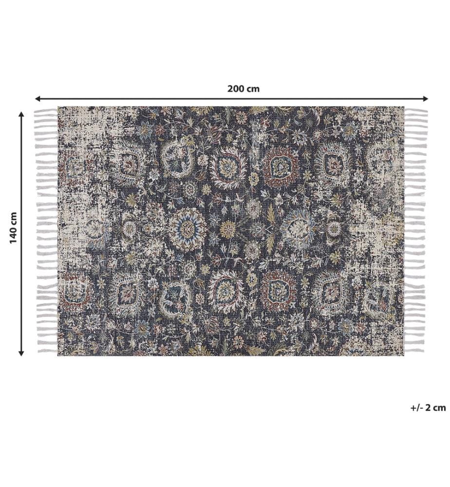 Teppich ARMUTALAN Bunt 140 x 200 cm