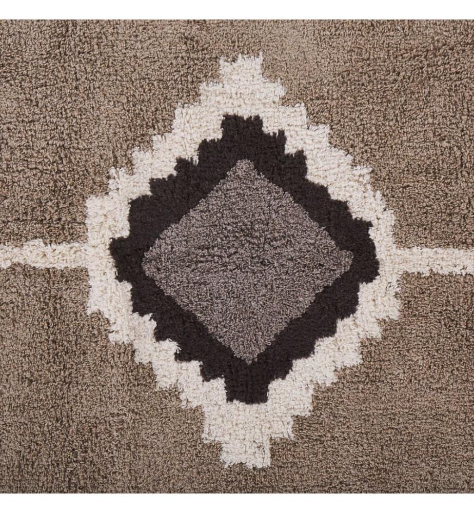 Teppich GEYVE Beige 80 x 150 cm Baumwolle