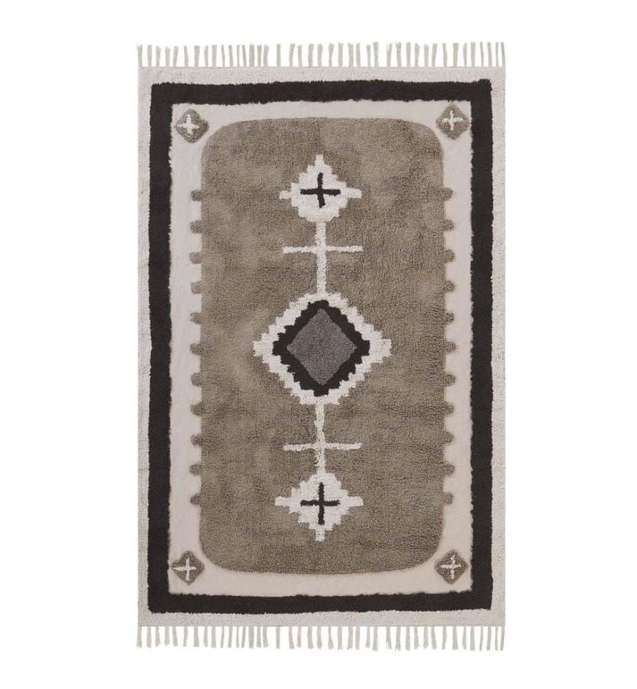 Tapis GEYVE Beige 160 x 230 cm Coton