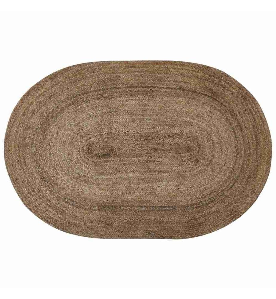 Teppich DEMIRCI Beige 120 x 180 cm Jute