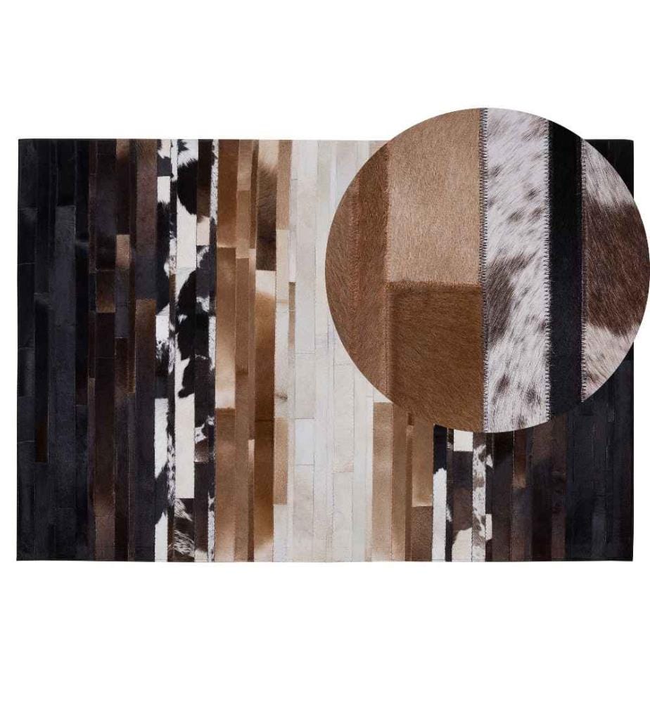 Tapis DALYAN Marron 140 x 200 cm Cuir
