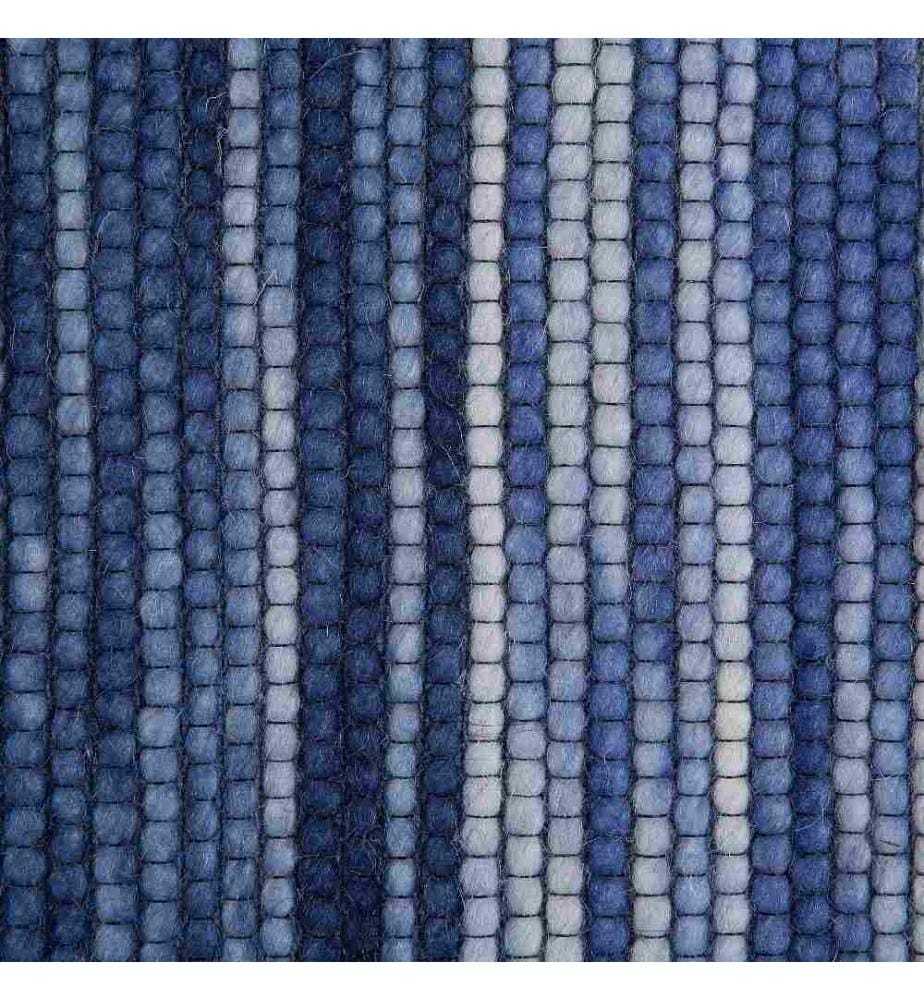 Tapis KAPAKLI Bleu 140 x 200 cm Laine