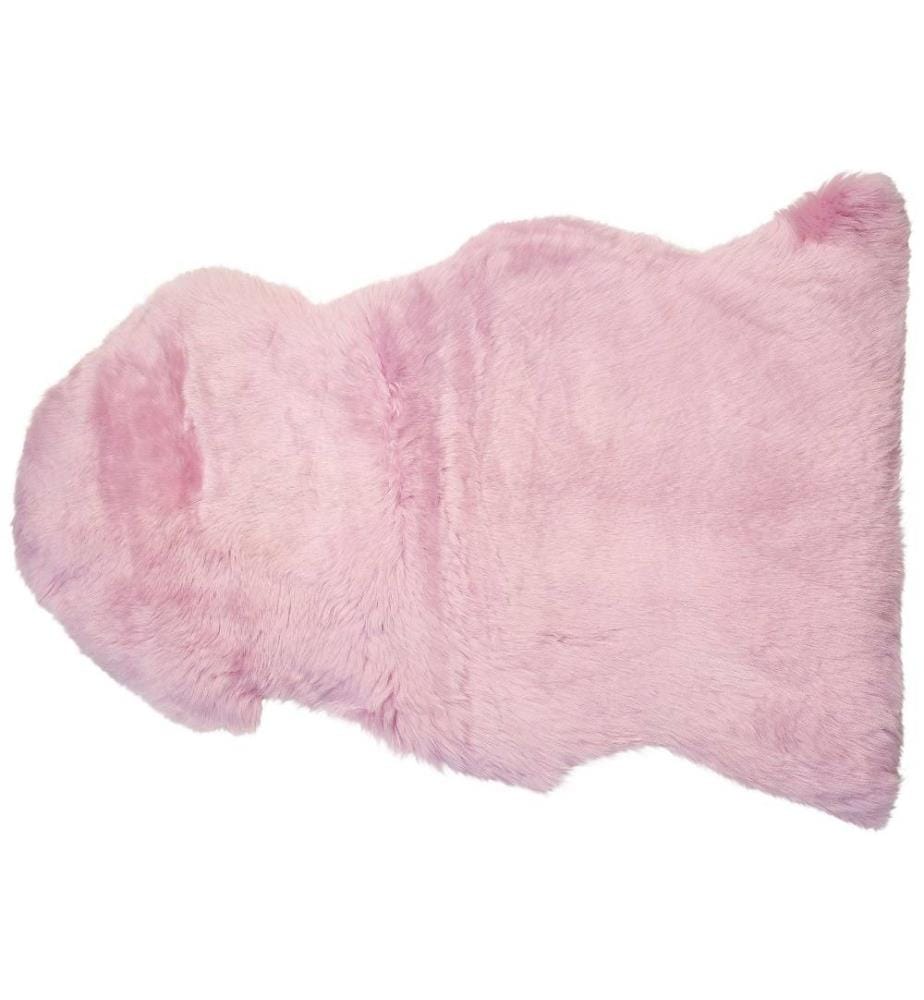 Déco en peau de mouton ULURU Rose 65 x 110 cm