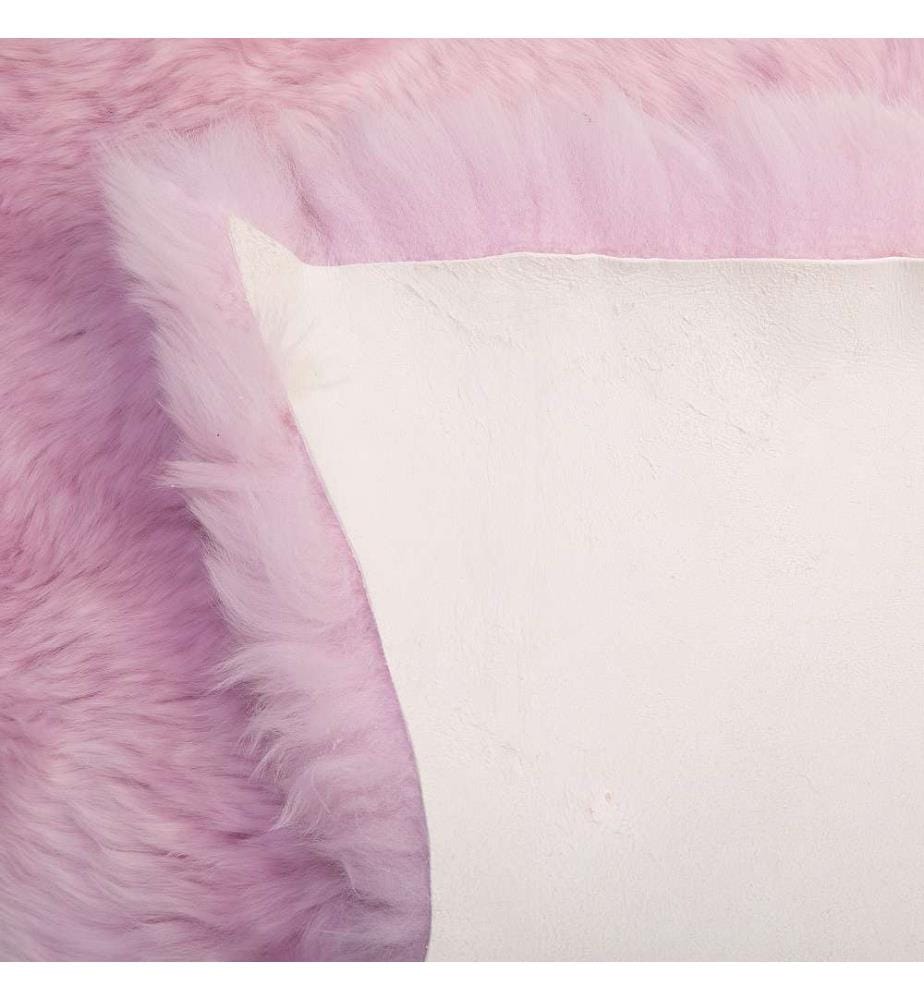 Déco en peau de mouton ULURU Rose 65 x 110 cm