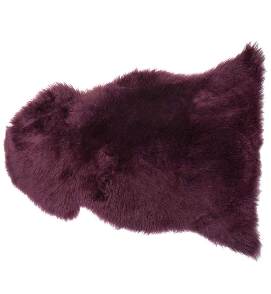 Déco en peau de mouton ULURU Pourpre 65 x 110 cm