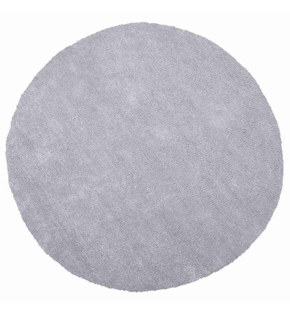 Tapis à poils longs DEMRE Gris clair ø 140 cm