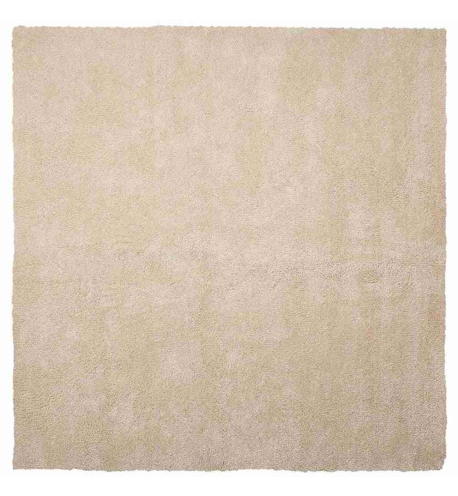 Tapis à poils longs DEMRE Beige 200 x 200 cm