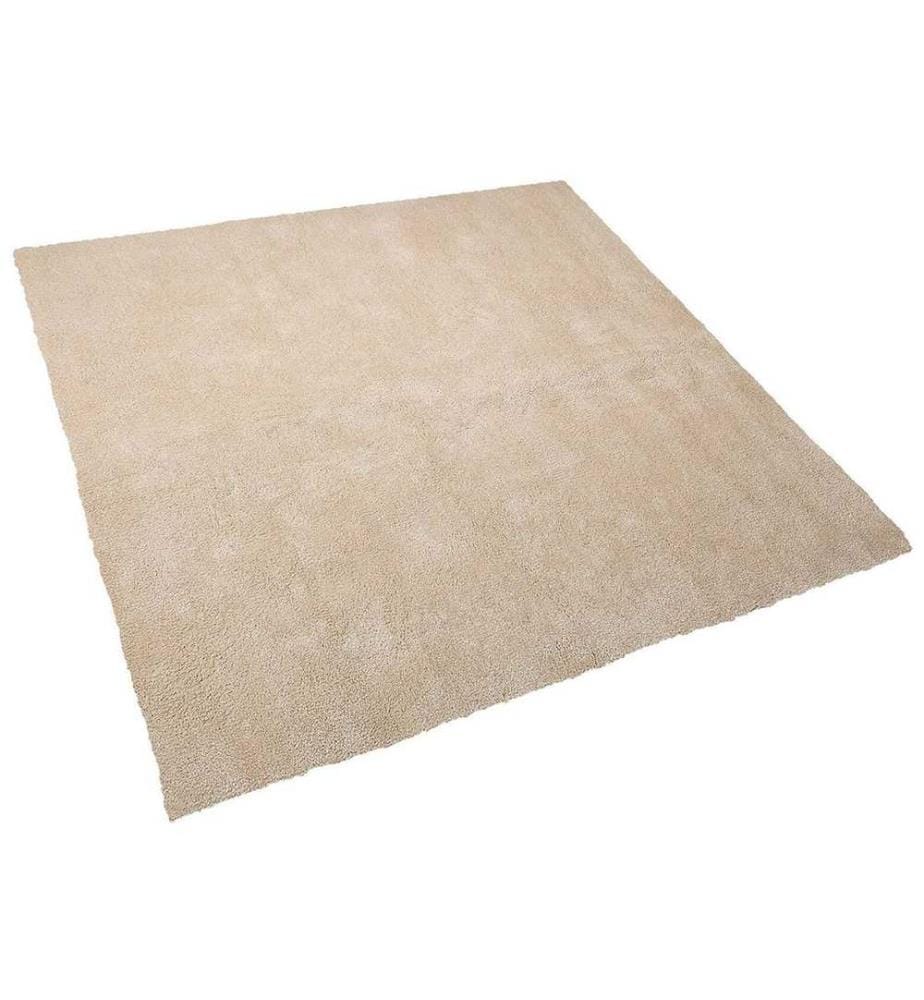 Tapis à poils longs DEMRE Beige 200 x 200 cm