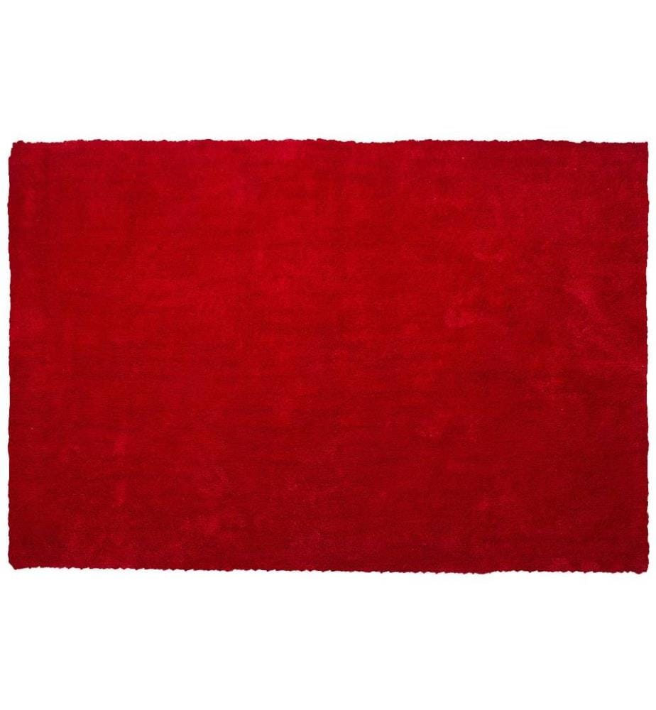 Tapis à poils longs DEMRE Rouge 200 x 300 cm